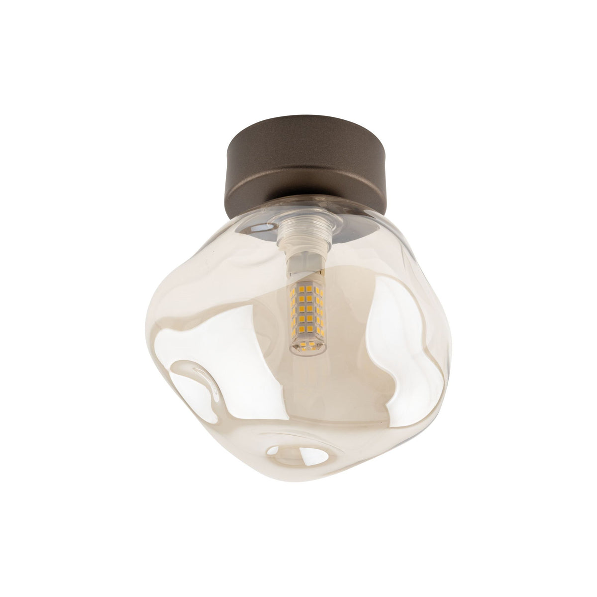 Aplică TK Lighting Lava, maro, 11034