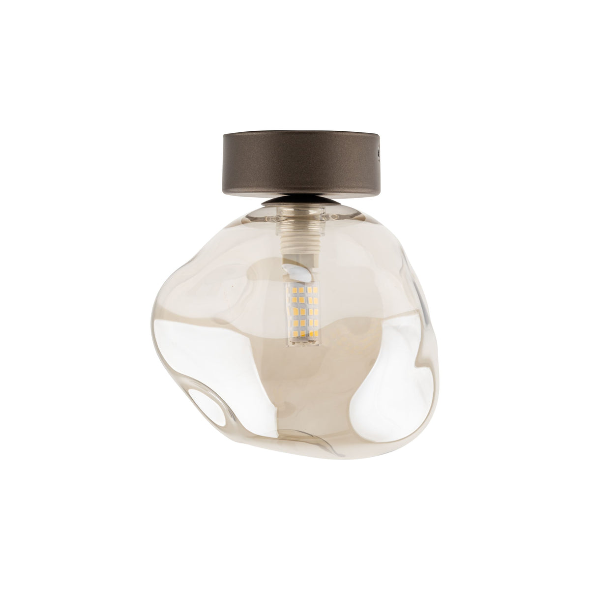 Aplică TK Lighting Lava, maro, 11034