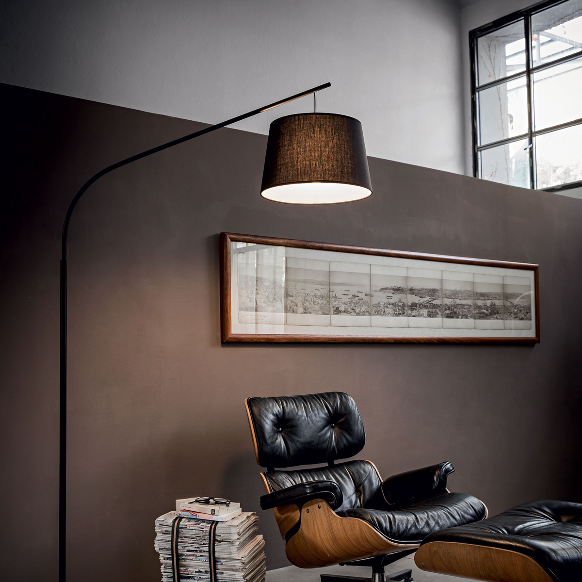 Lampadar Ideal Lux Daddy PT1, alb, 110356