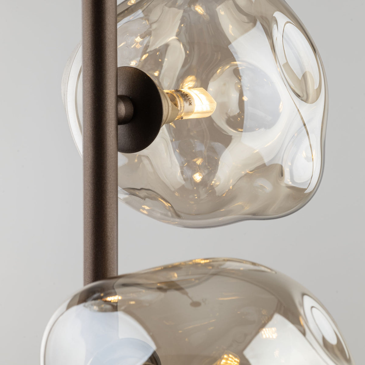 Lustră TK Lighting Lava, maro, 3 x G9, 11036