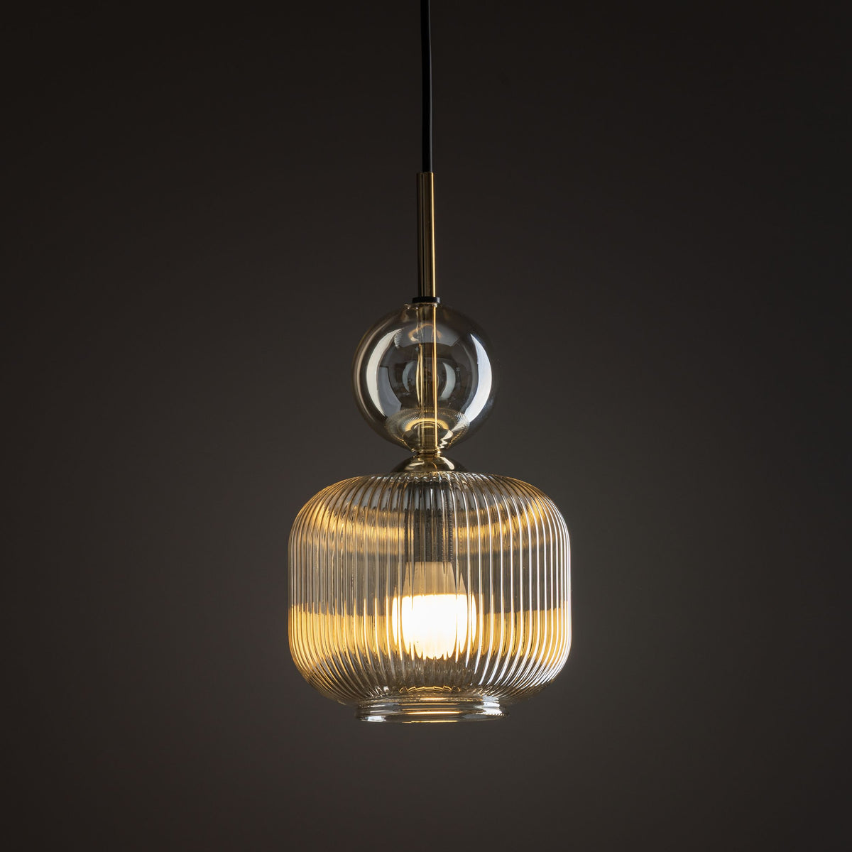 Pendul TK Lighting Sophia, coniac, 11038