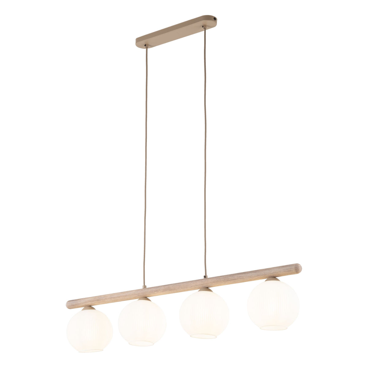 Lustră TK Lighting Virlo, alb, 4 x E14, 11080