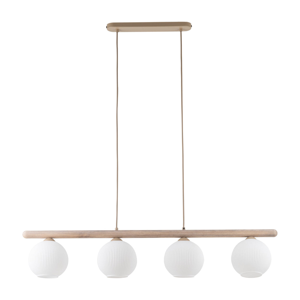 Lustră TK Lighting Virlo, alb, 4 x E14, 11080