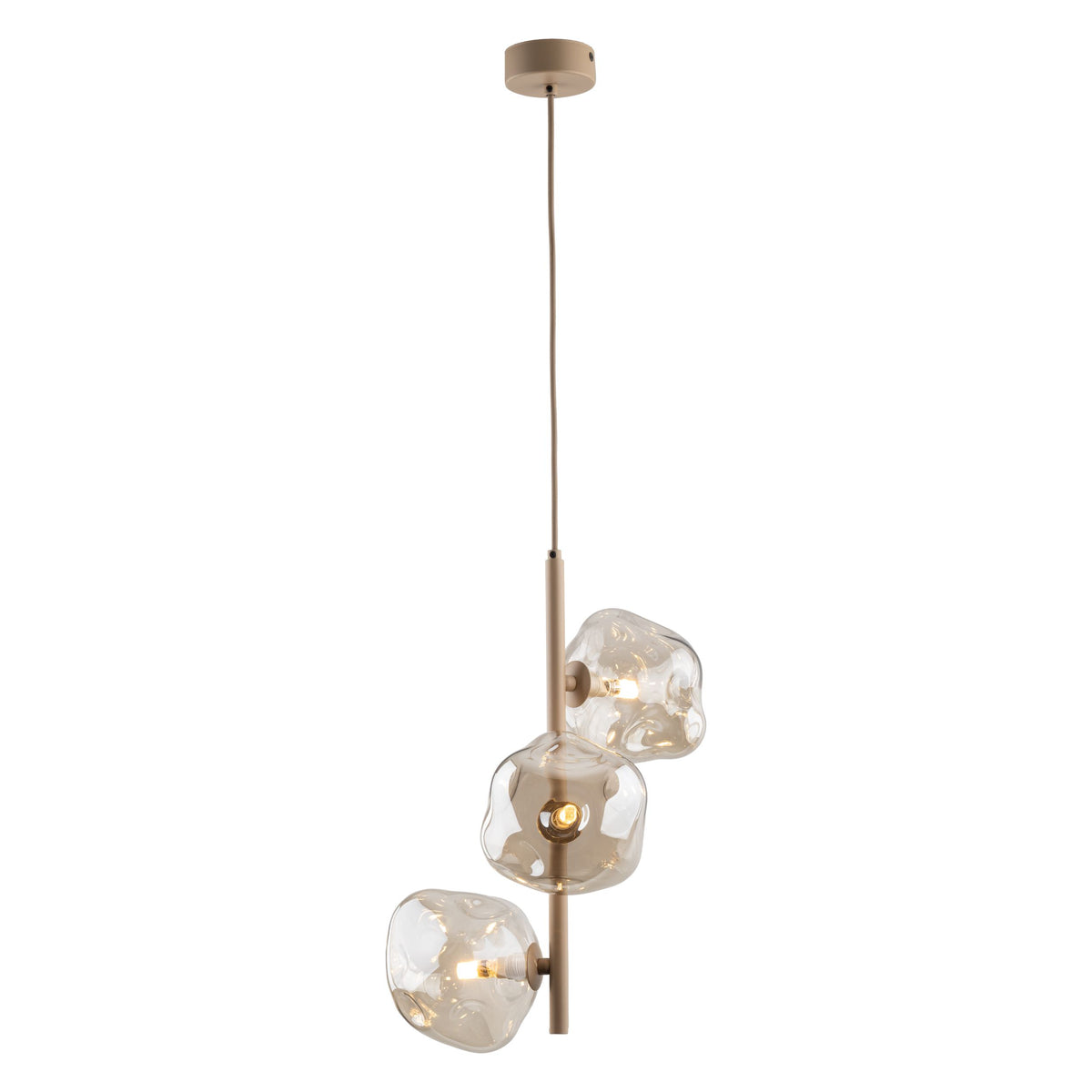 Lustră TK Lighting Lava, nisip, 3 x G9, 11107