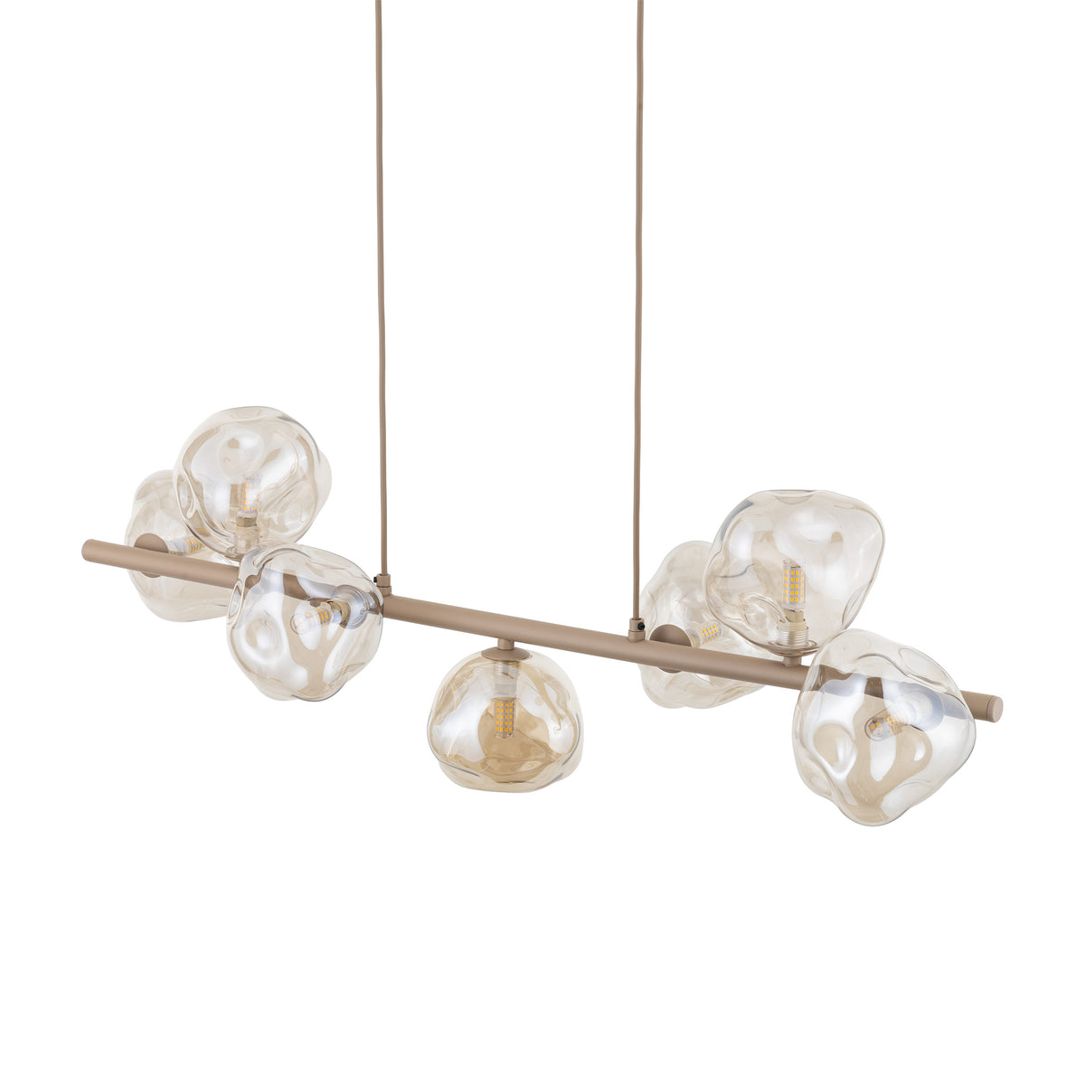Lustră TK Lighting Lava, nisip, 7 x G9, 11109