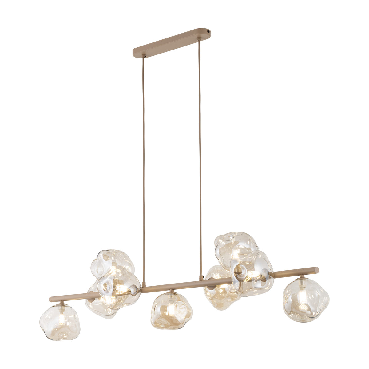 Lustră TK Lighting Lava, nisip, 9 x G9, 11110