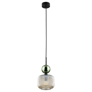 Pendul TK Lighting Sophia, verde, coniac, 11144