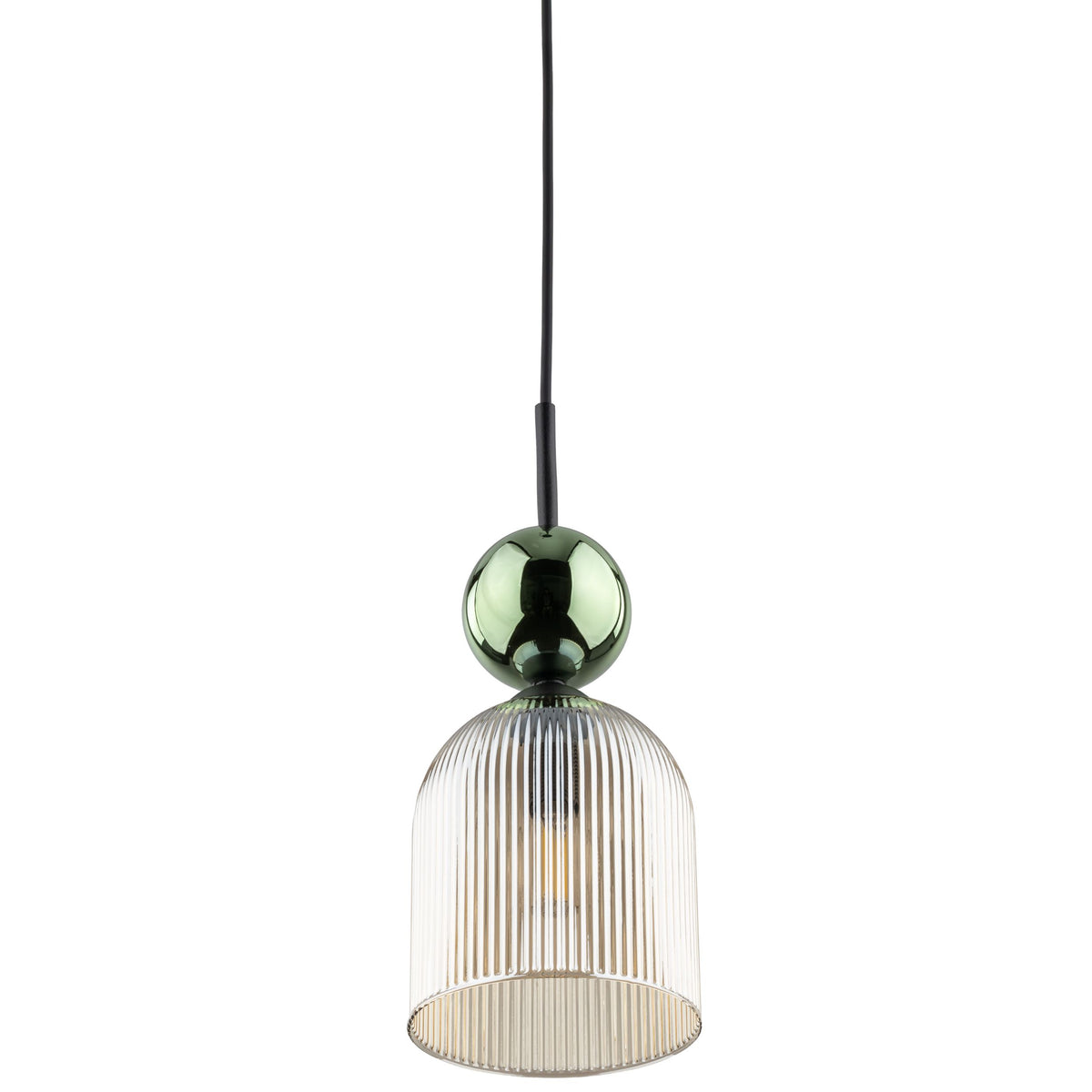 Pendul TK Lighting Sophia, verde, coniac, 11146