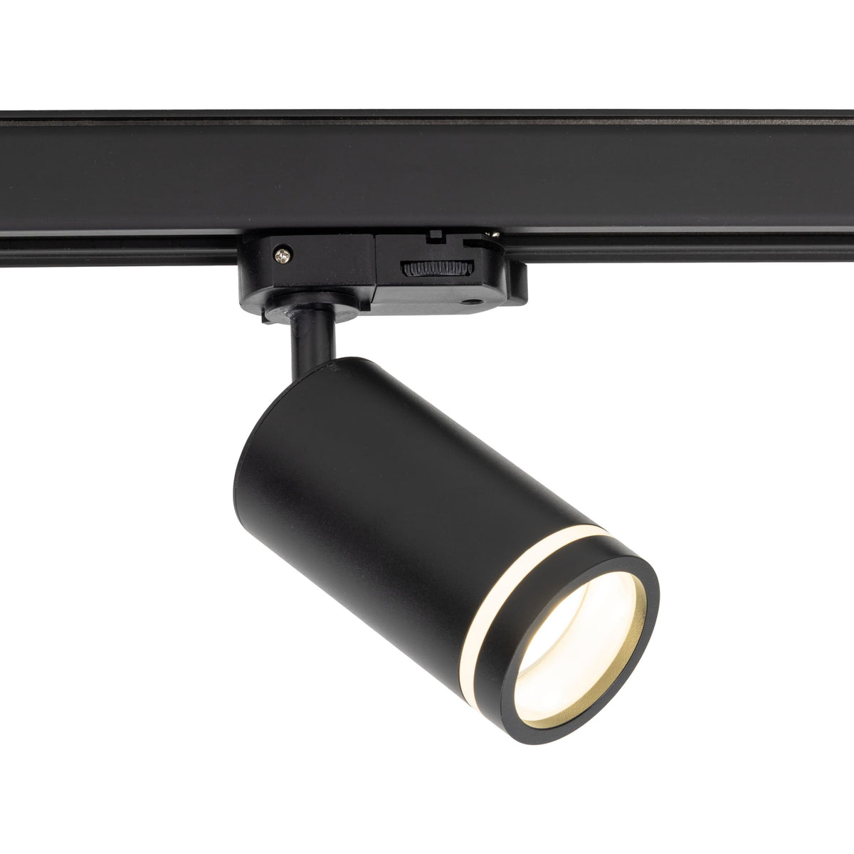 Spot pe șină TK Lighting Tracer Jet Ring Trifazat, negru, 11171