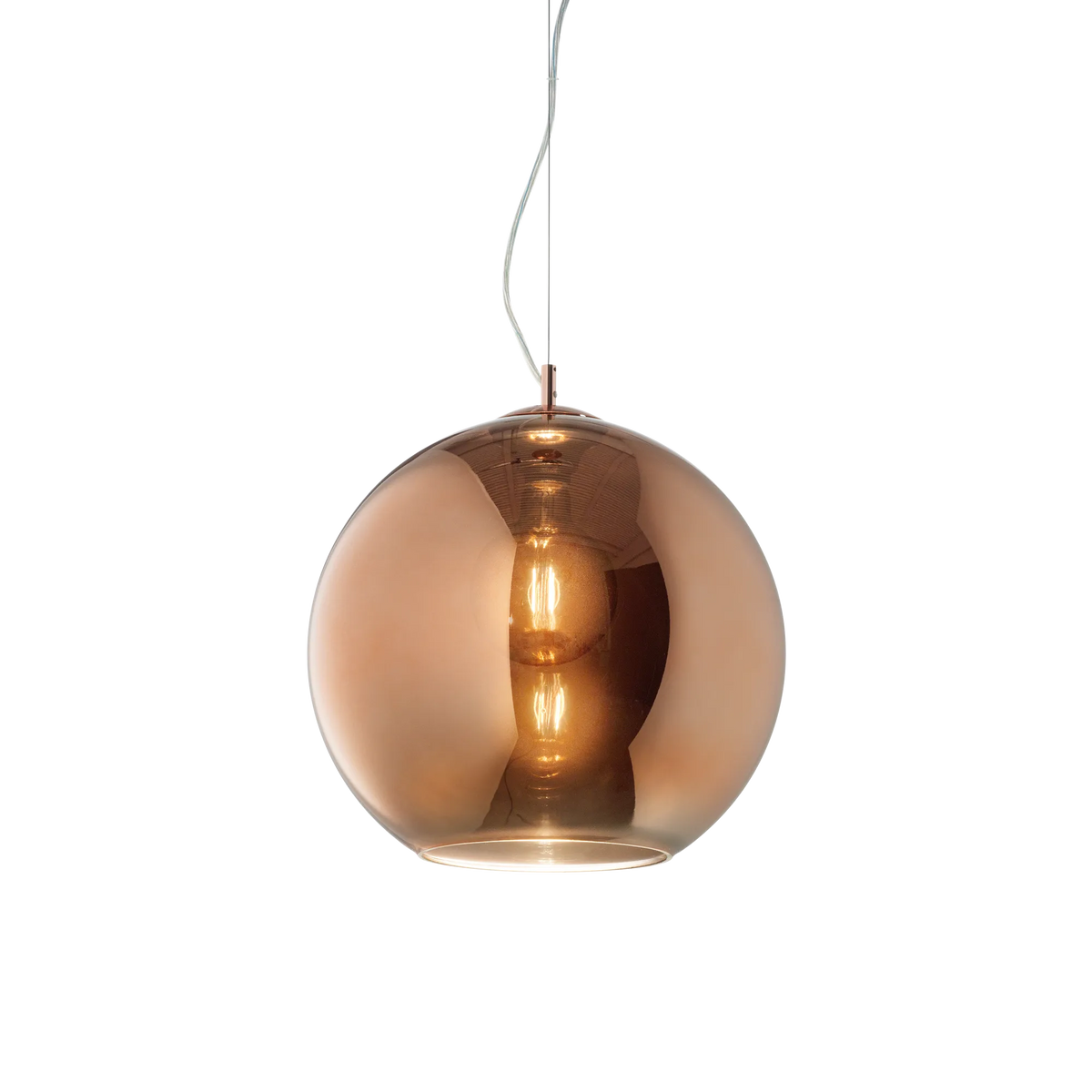 Pendul Ideal Lux Nemo SP1, cupru, Ø30 cm, 111902