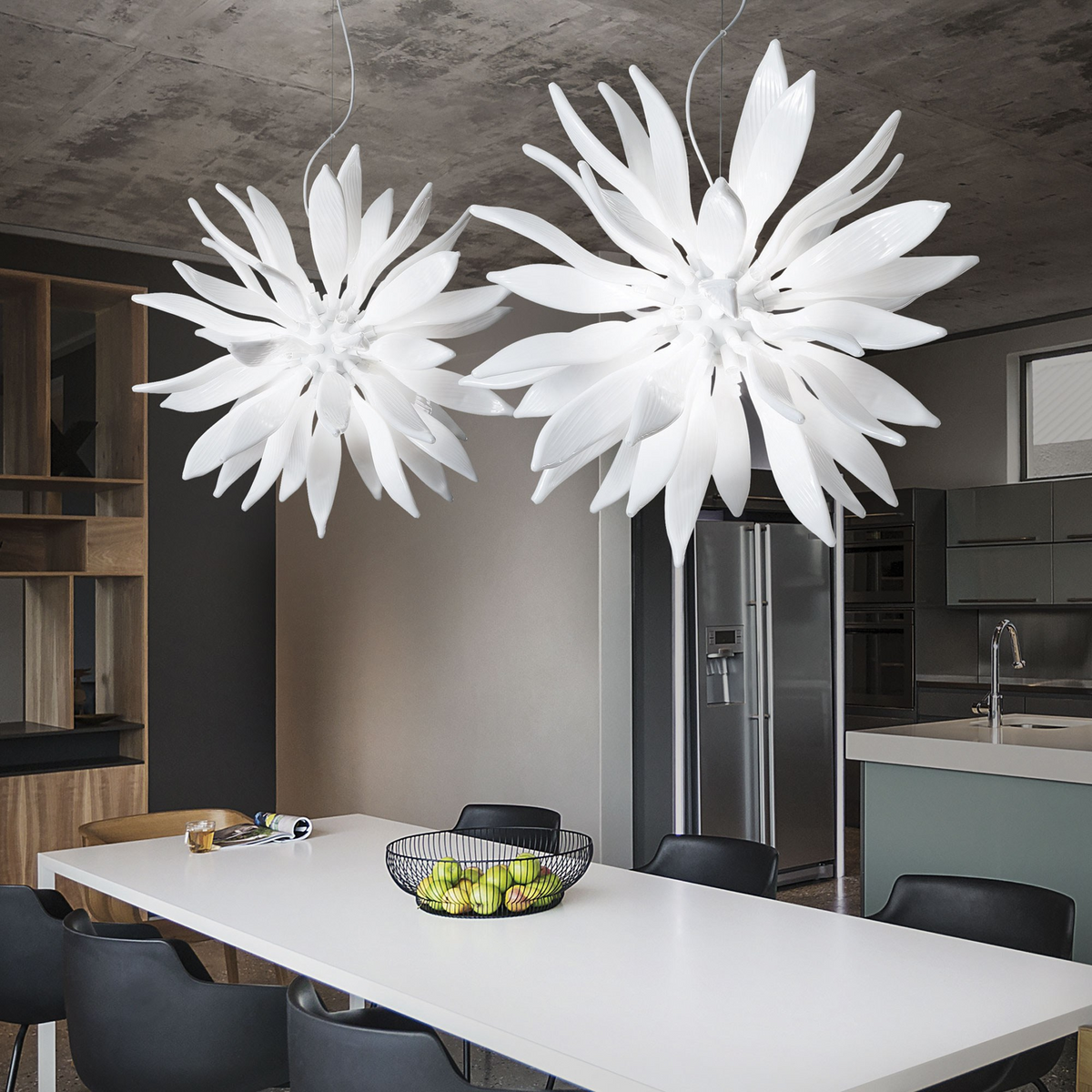Lustră Ideal Lux Leaves SP8, 111957