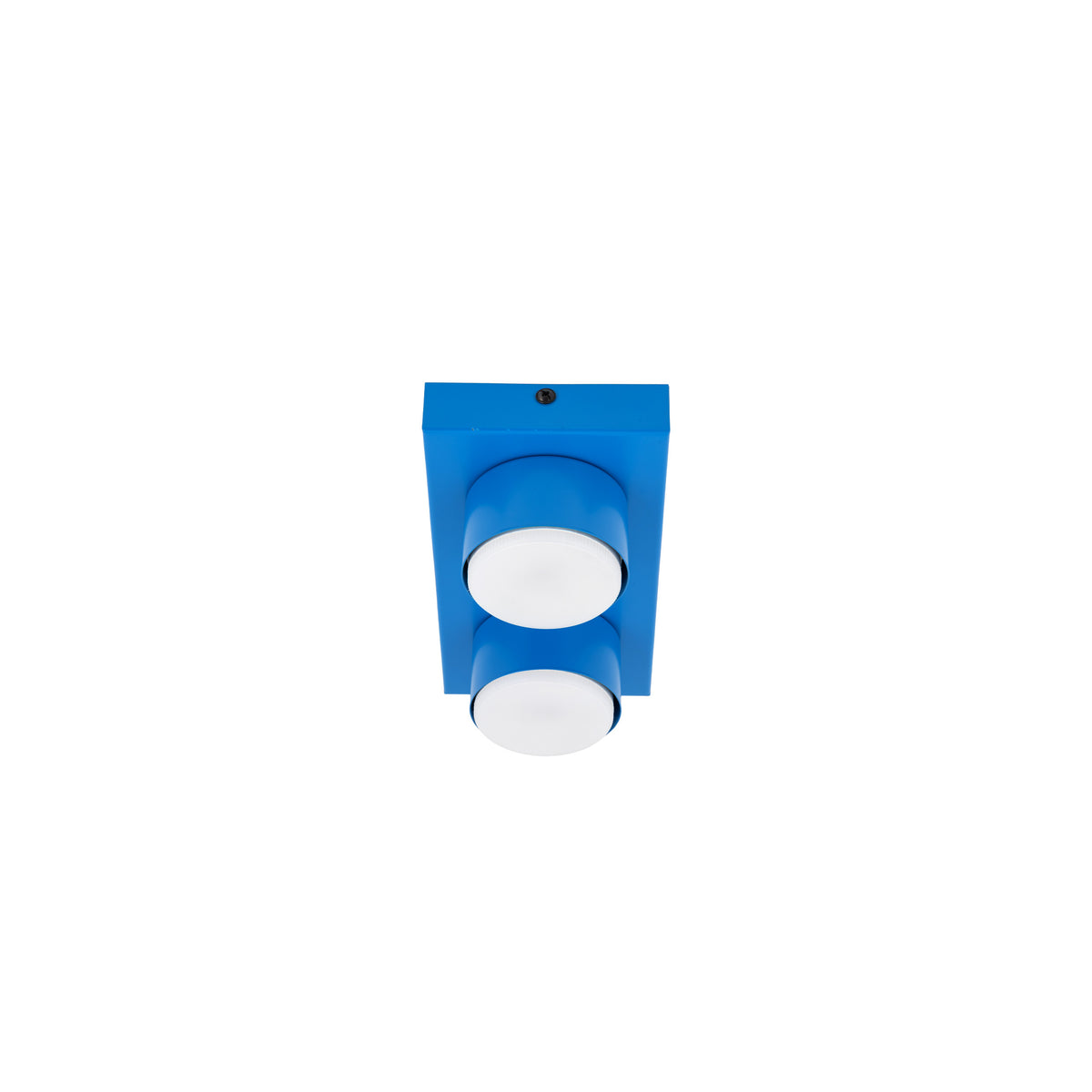 Plafonieră TK Lighting Brix, albastru, 2 x GX53, 11283