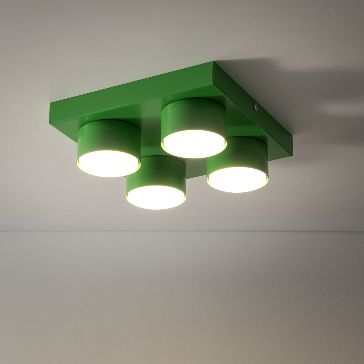 Plafonieră TK Lighting Brix, verde, 4 x GX53, 11287