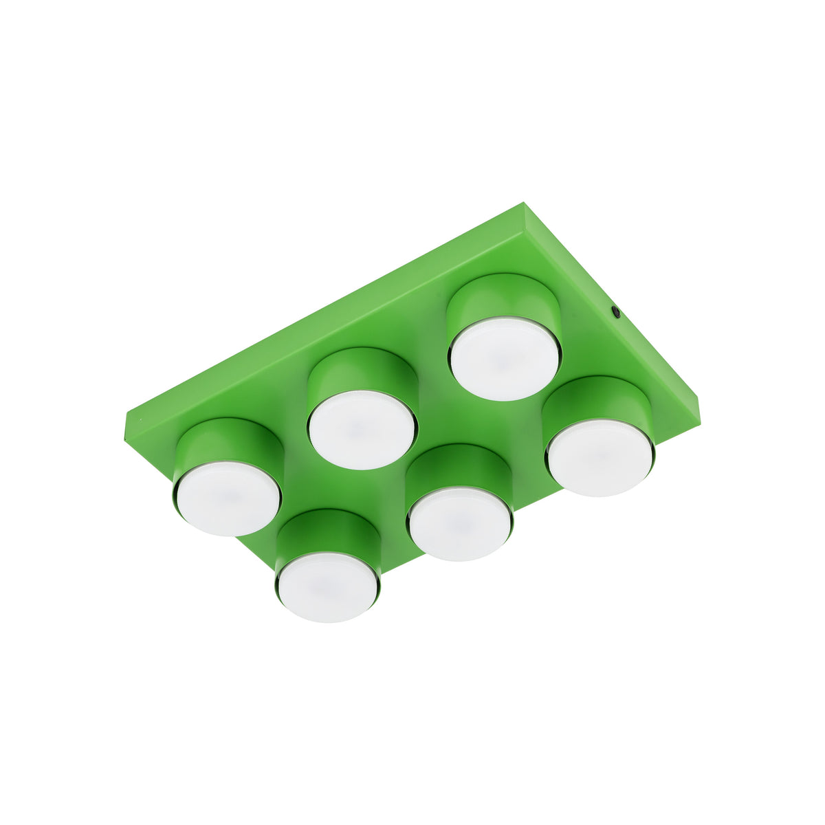 Plafonieră TK Lighting Brix, verde, 6 x GX53, 11288