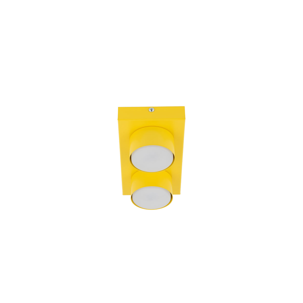 Plafonieră TK Lighting Brix, galben, 2 x GX53, 11289