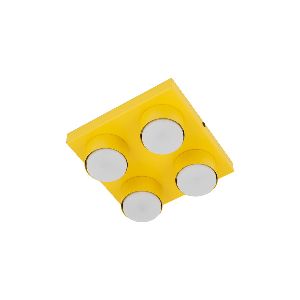 Plafonieră TK Lighting Brix, galben, 4 x GX53, 11290