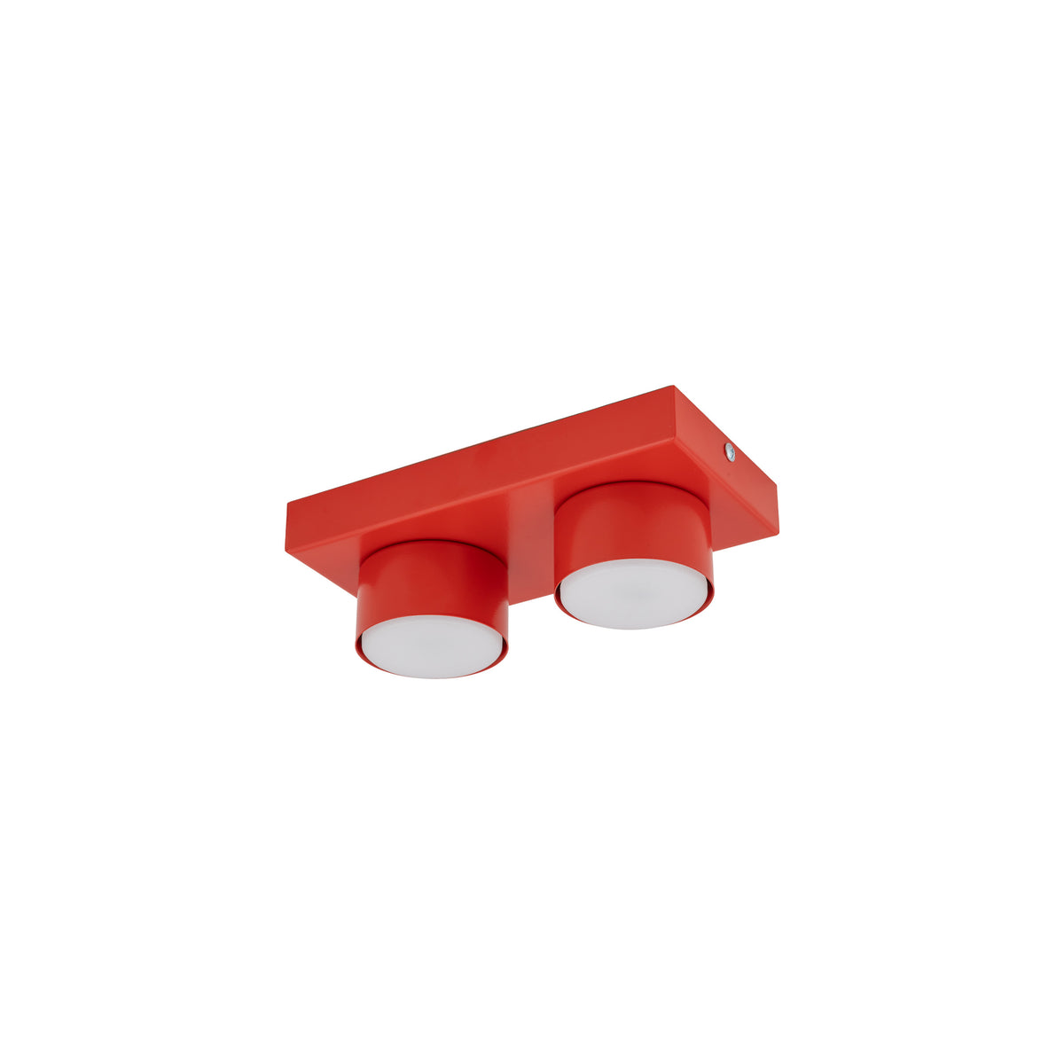 Plafonieră TK Lighting Brix, roșu, 2 x GX53, 11292
