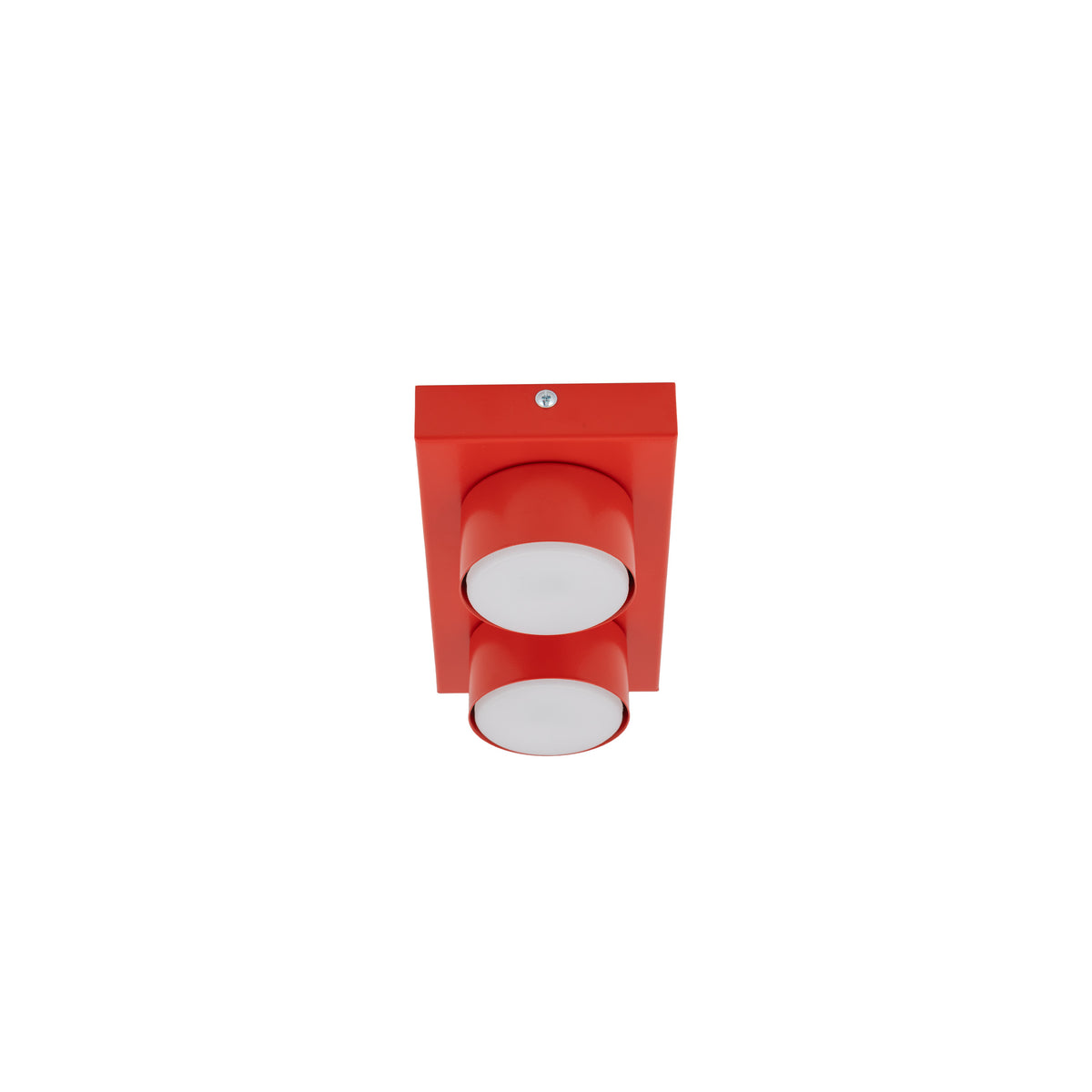 Plafonieră TK Lighting Brix, roșu, 2 x GX53, 11292