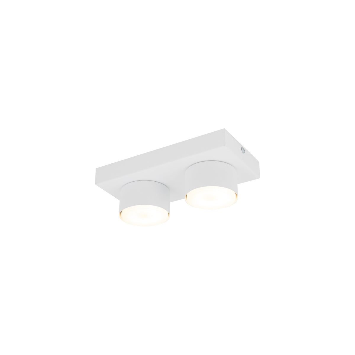Plafonieră TK Lighting Brix, alb, 2 x GX53, 11295
