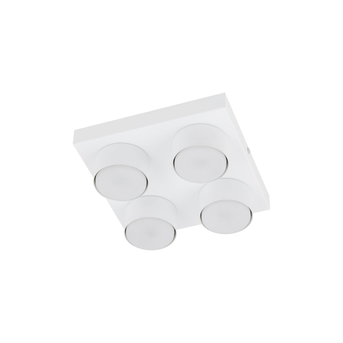 Plafonieră TK Lighting Brix, alb, 4 x GX53, 11296