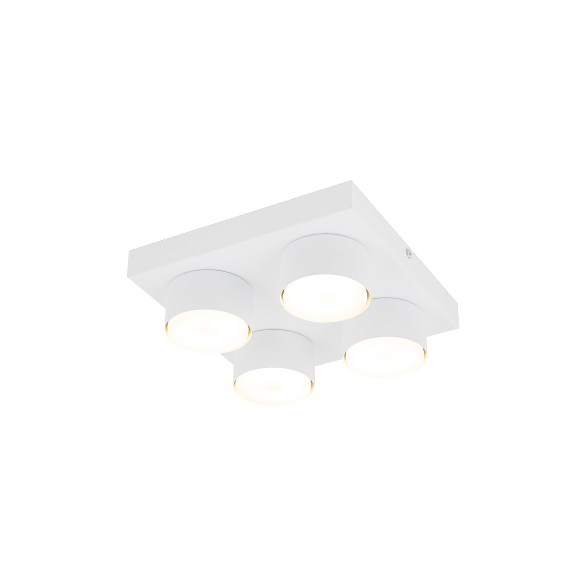 Plafonieră TK Lighting Brix, alb, 4 x GX53, 11296