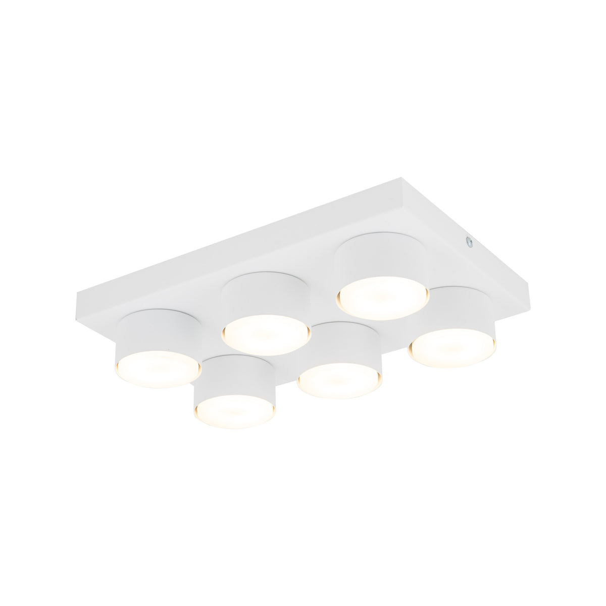 Plafonieră TK Lighting Brix, alb, 6 x GX53, 11297