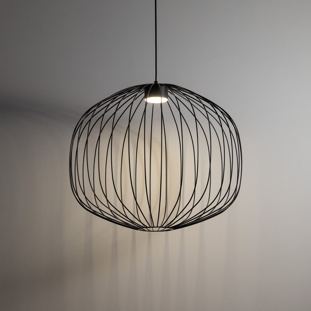 Pendul TK Lighting Sphera M, negru, 11304