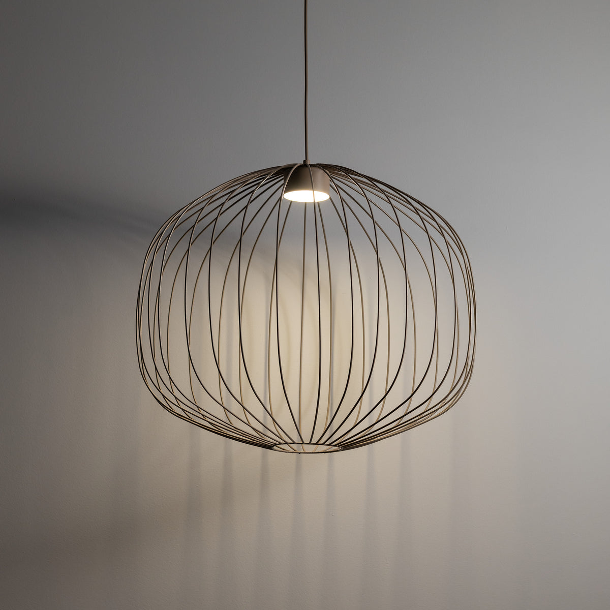 Pendul TK Lighting Sphera M, nisip, 11306
