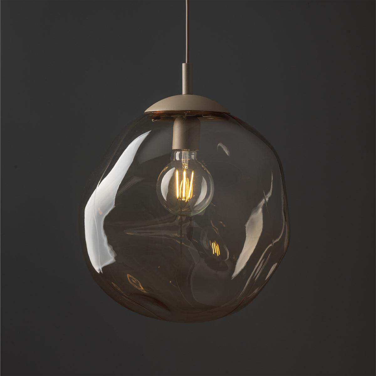 Pendul TK Lighting Lava L, nisip, 11325