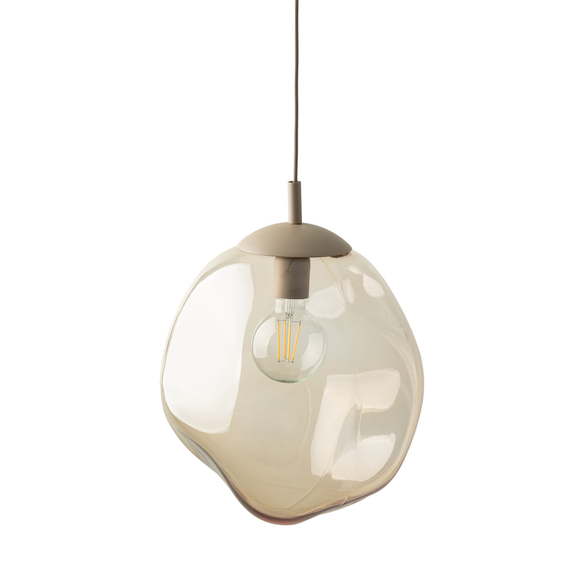 Pendul TK Lighting Lava L, nisip, 11325