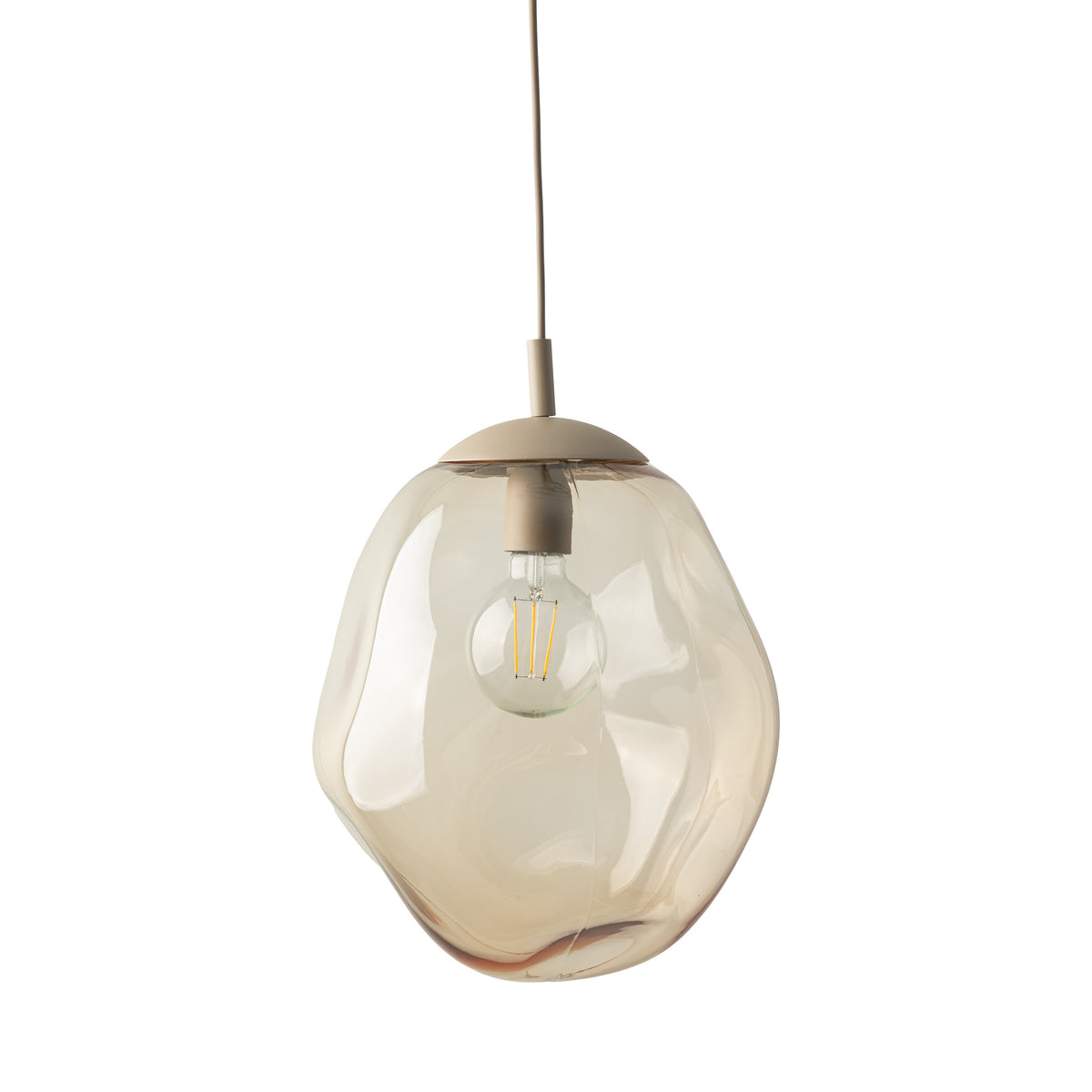 Pendul TK Lighting Lava L, nisip, 11325
