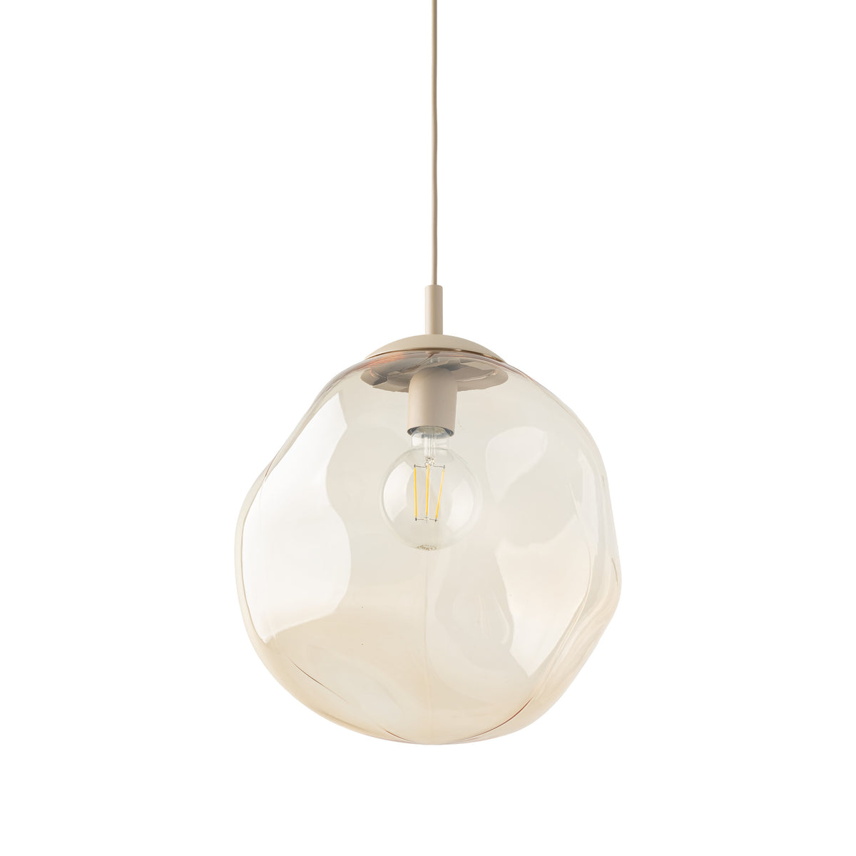 Pendul TK Lighting Lava L, nisip, 11325