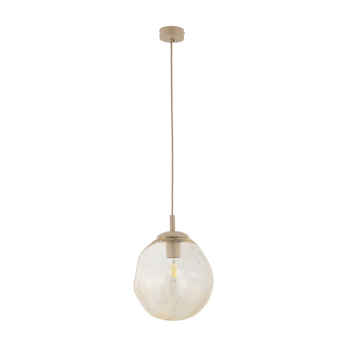 Pendul TK Lighting Lava M, nisip, 11327