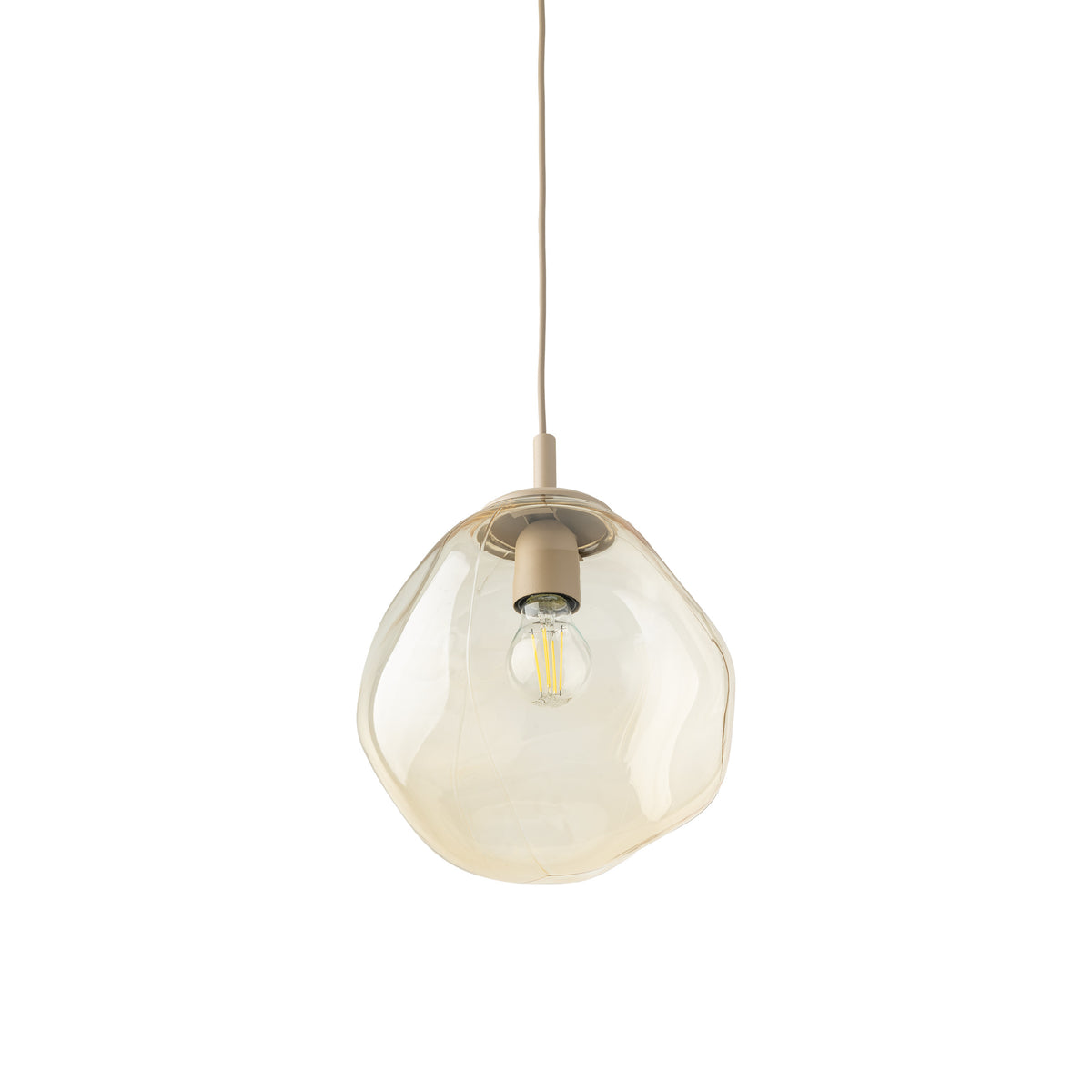 Pendul TK Lighting Lava M, nisip, 11327