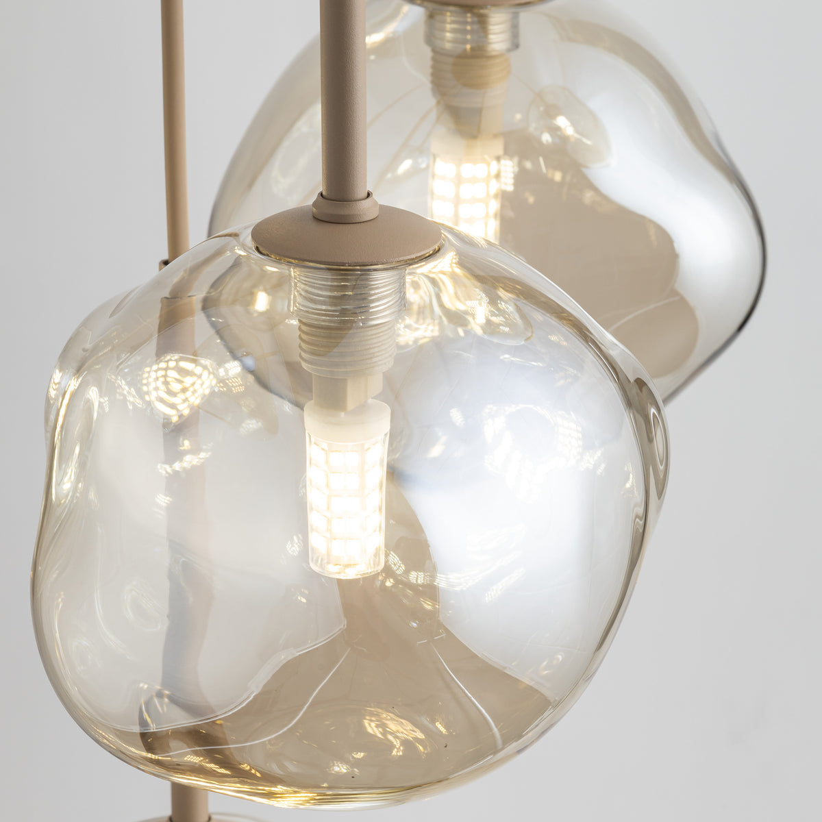 Lustră TK Lighting Lava, nisip, 7 x G9, 11329