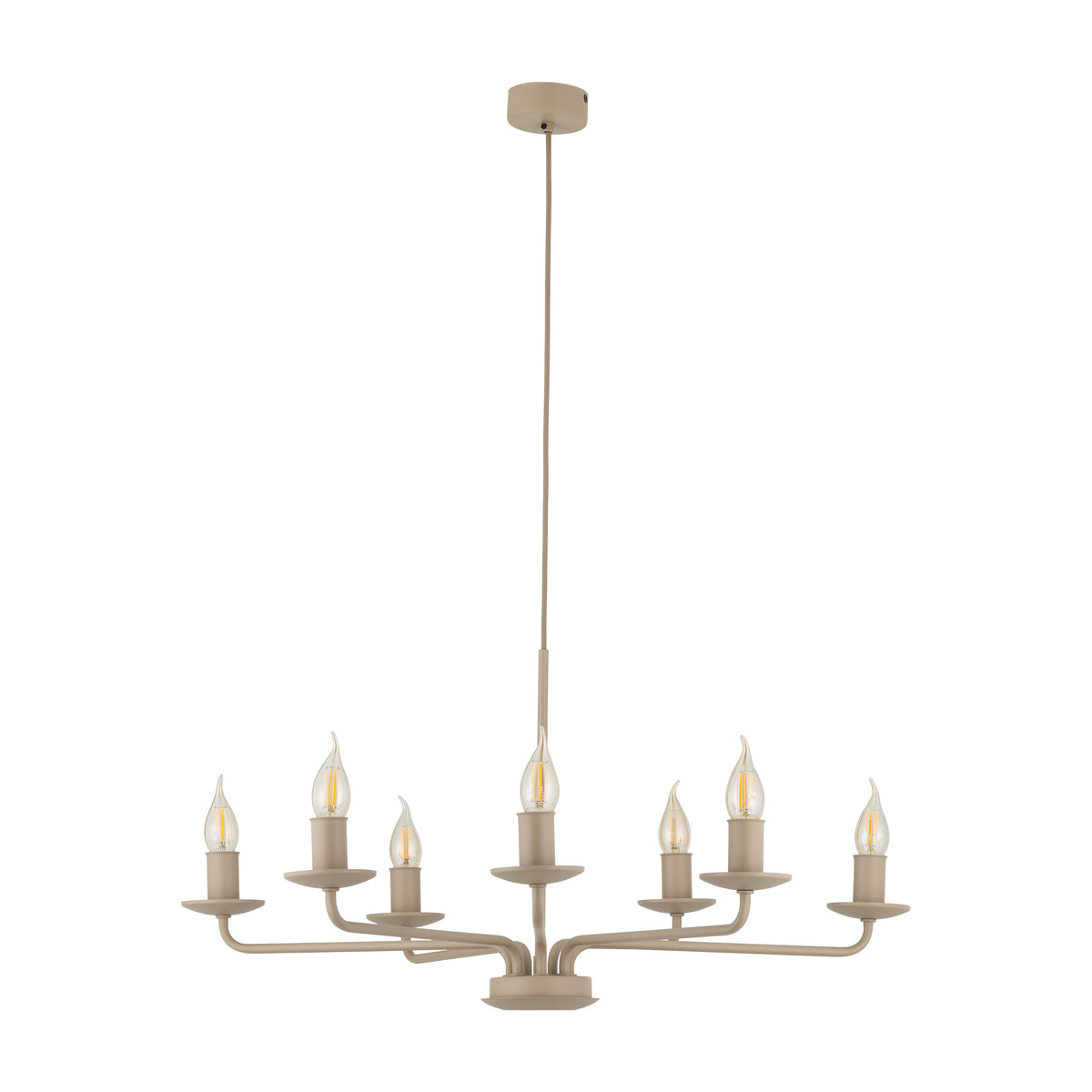 Lustră TK Lighting Limal, nisip, 7 x E14, 11346