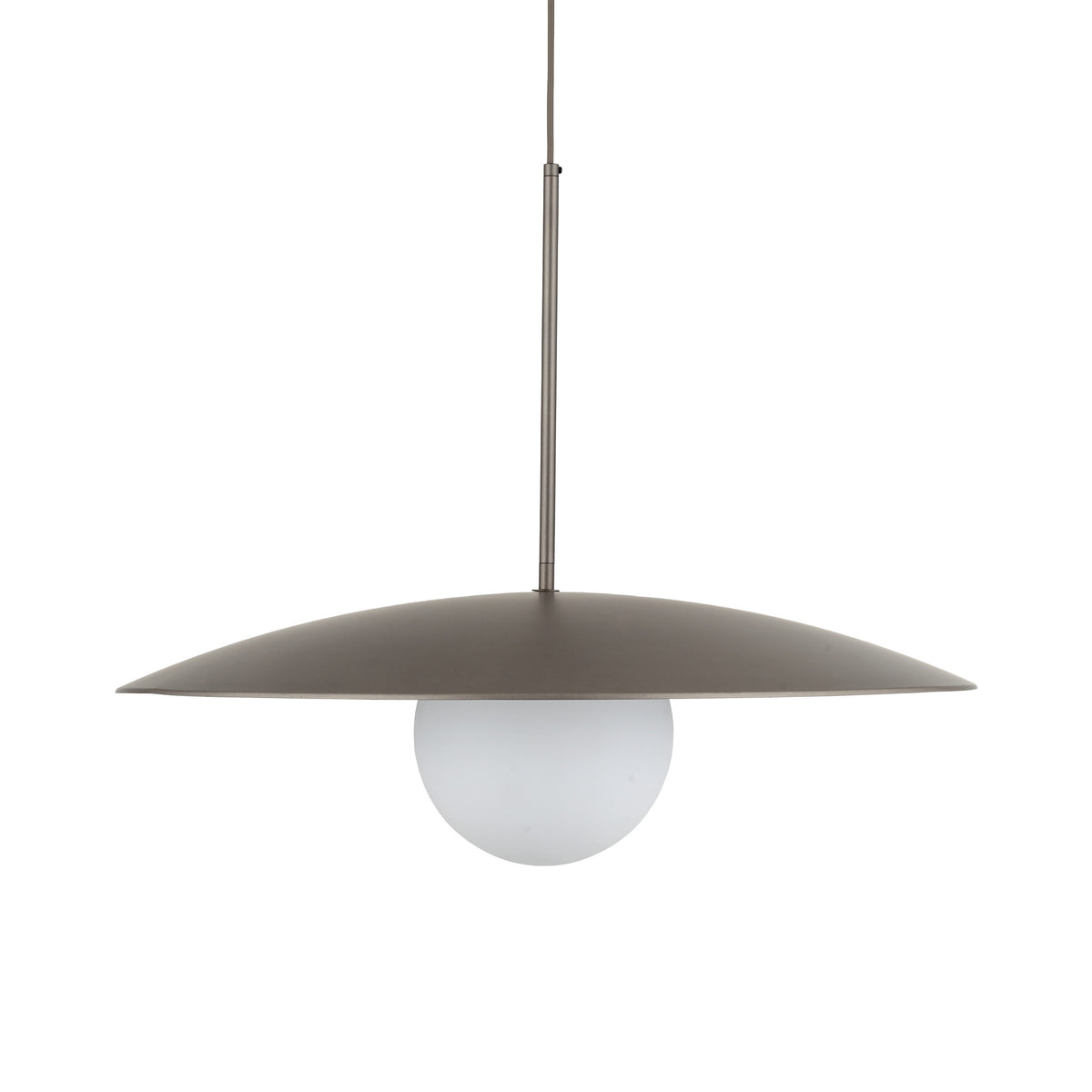 Pendul TK Lighting Slate Glass, maro, 11347