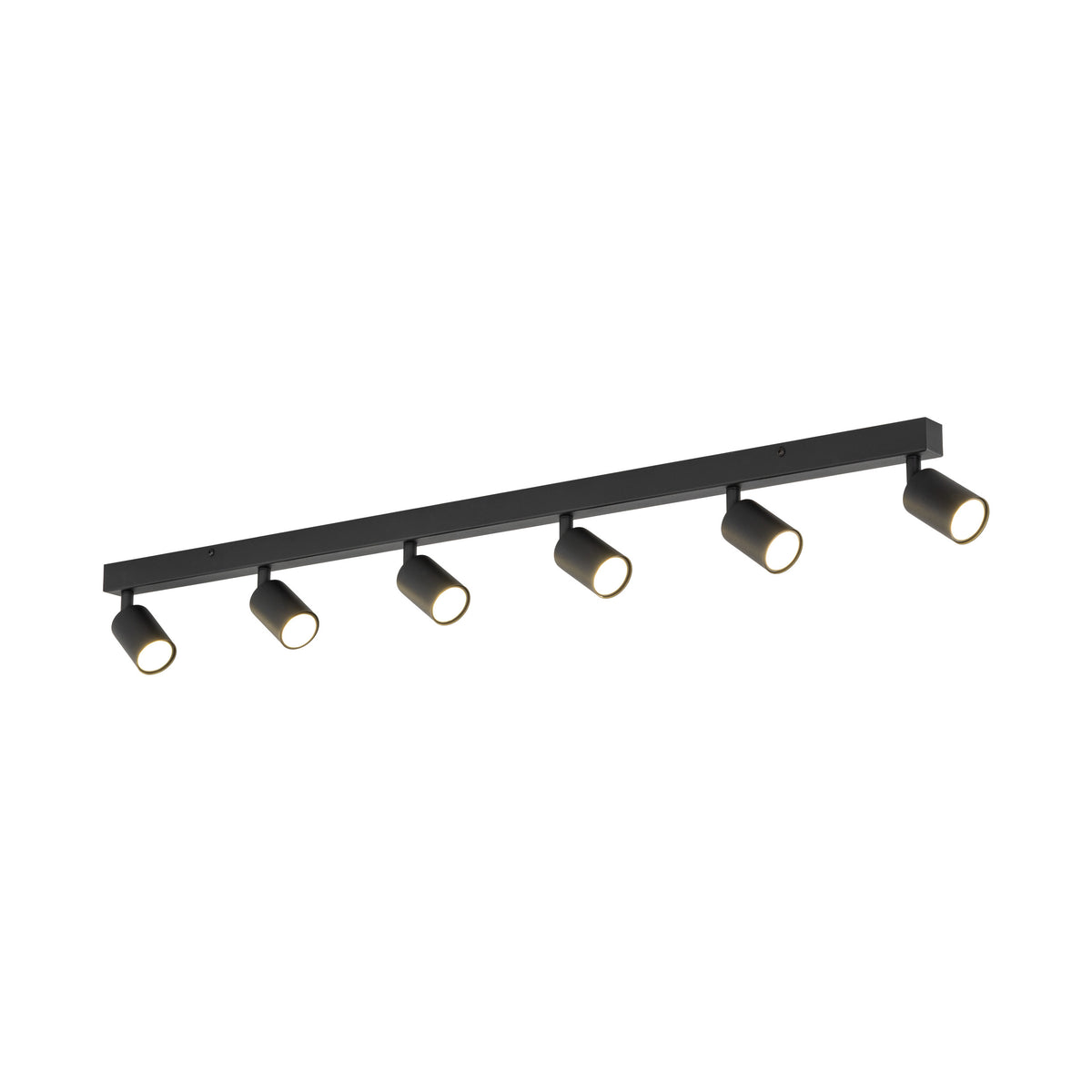 Plafonieră TK Lighting Nex, negru, 6 x GU10, 11370