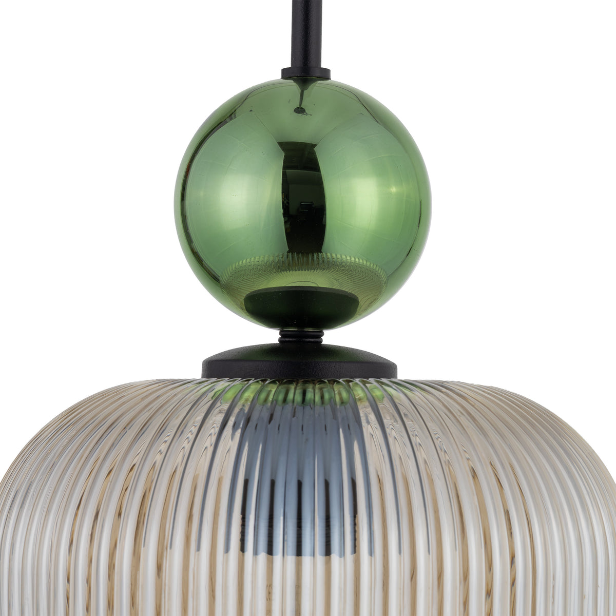 Pendul TK Lighting Sophia Big, verde, coniac, 11372