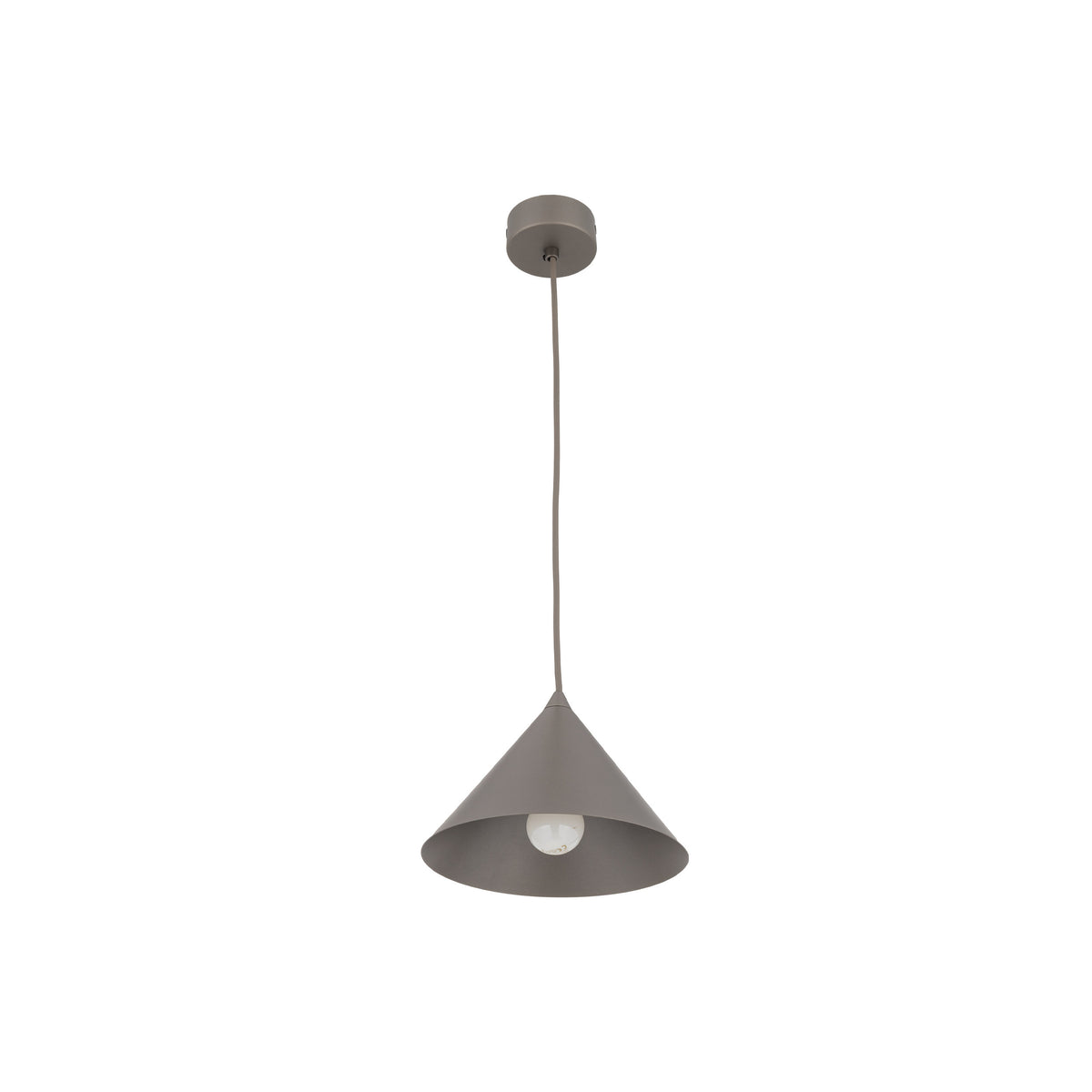 Pendul TK Lighting Cono S, maro, 11375