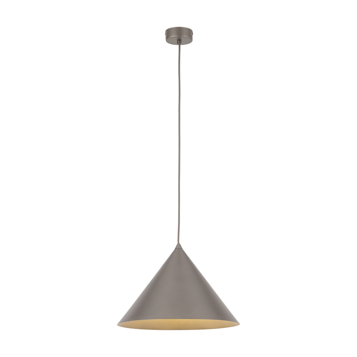 Pendul TK Lighting Cono L, maro, 11377