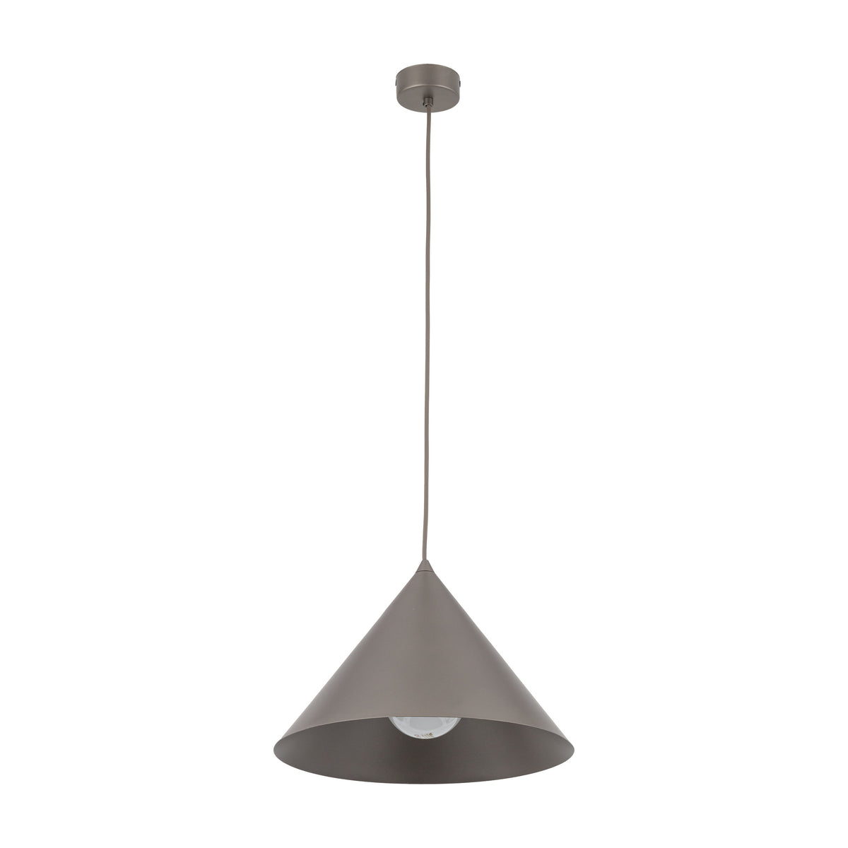 Pendul TK Lighting Cono L, maro, 11377