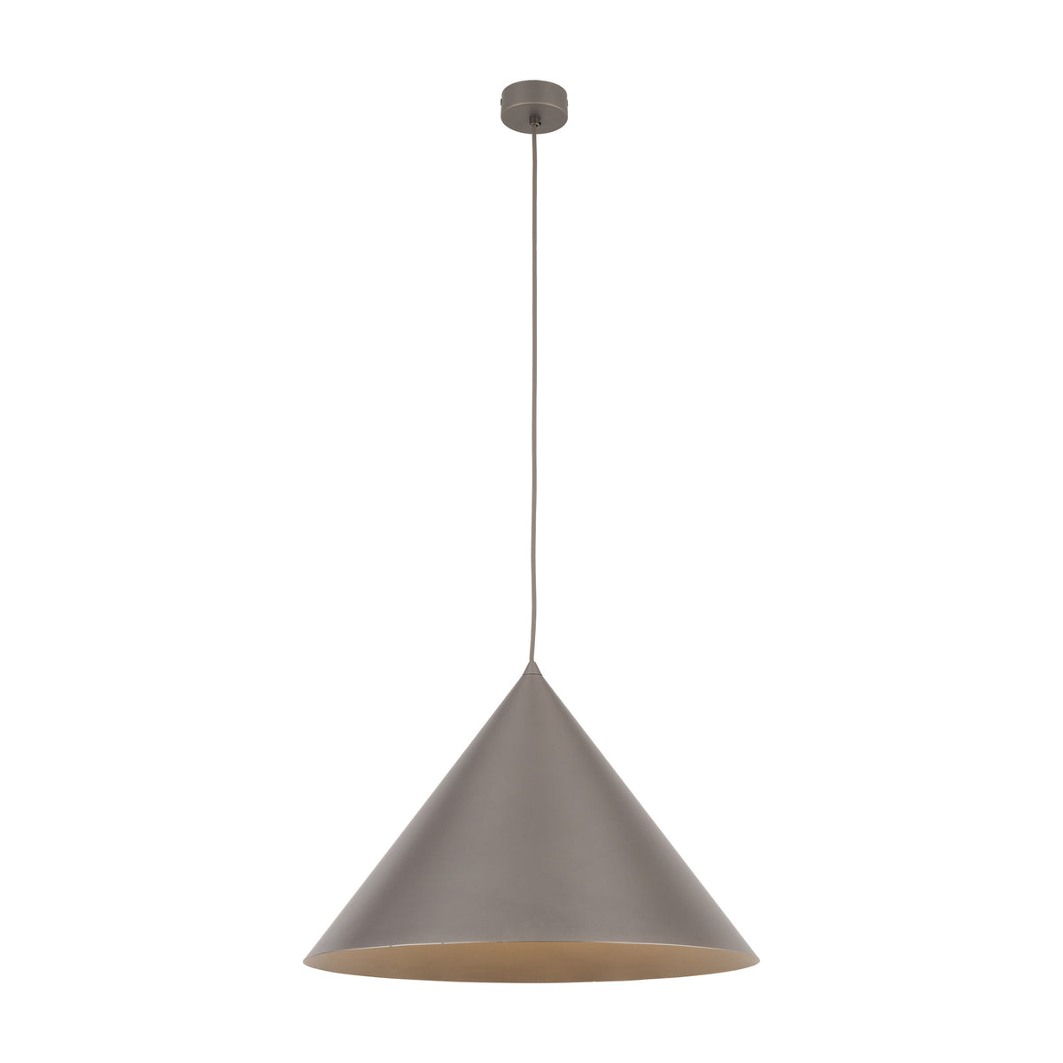 Pendul TK Lighting Cono XL, maro, 11378