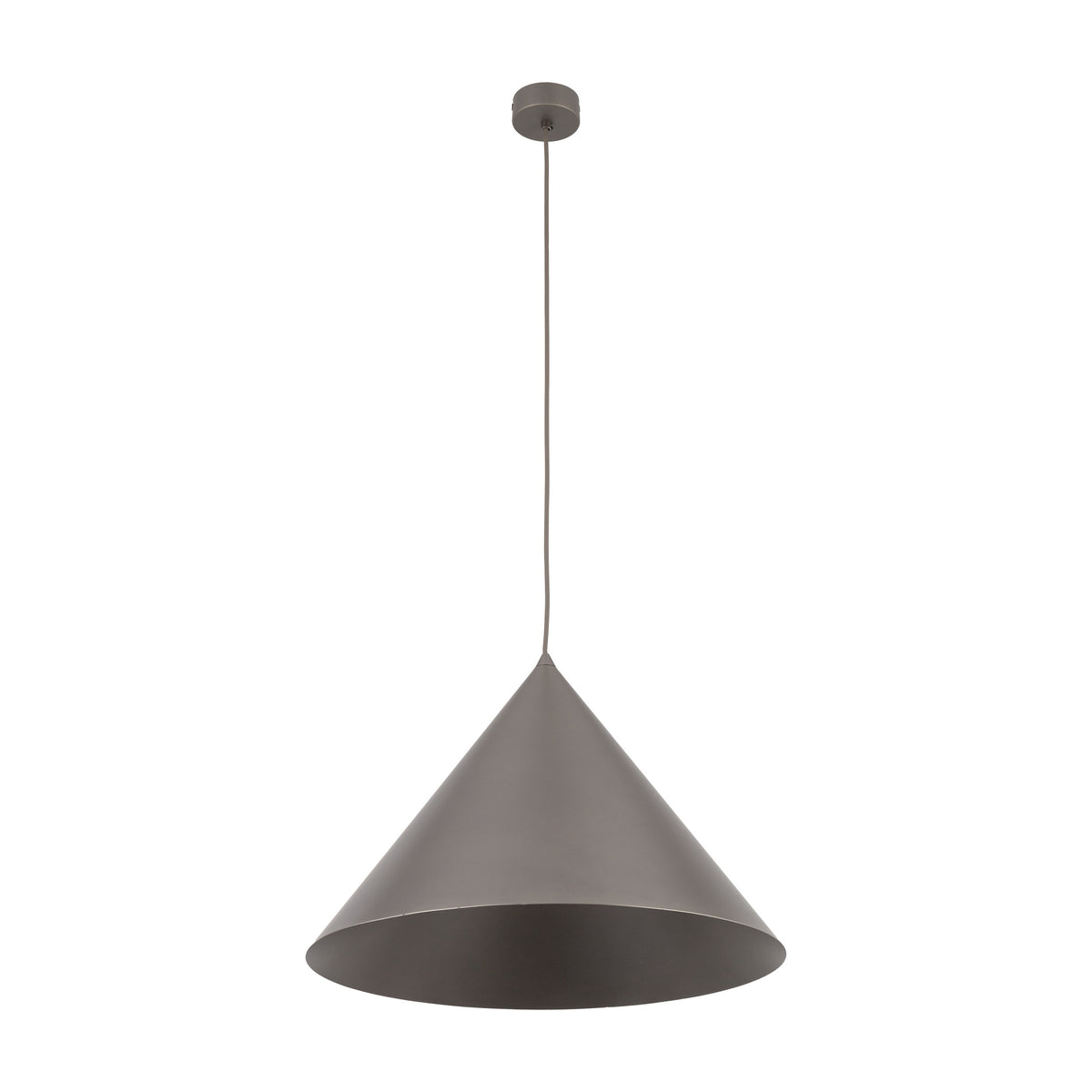 Pendul TK Lighting Cono XL, maro, 11378