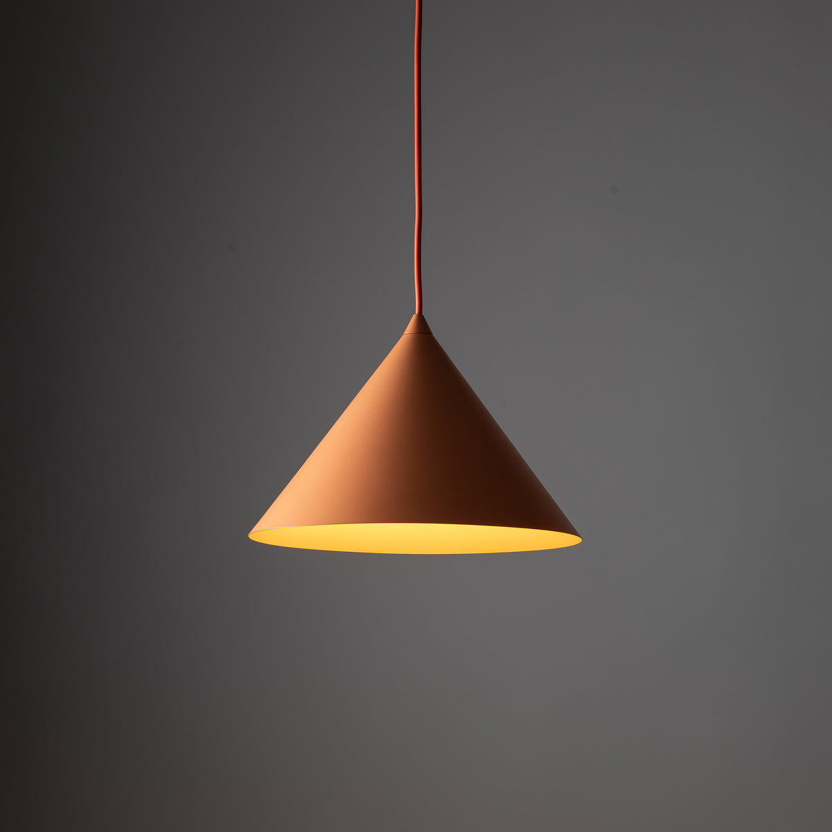 Pendul TK Lighting Cono M, somon, 11384