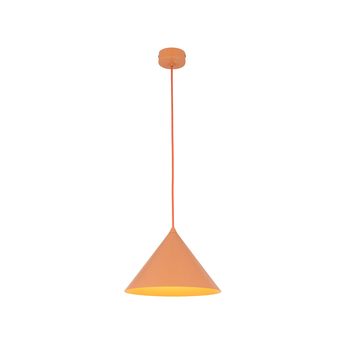 Pendul TK Lighting Cono M, somon, 11384