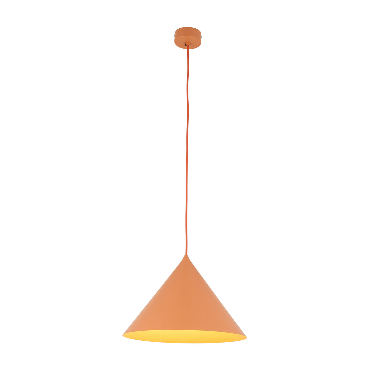 Pendul TK Lighting Cono L, somon, 11385