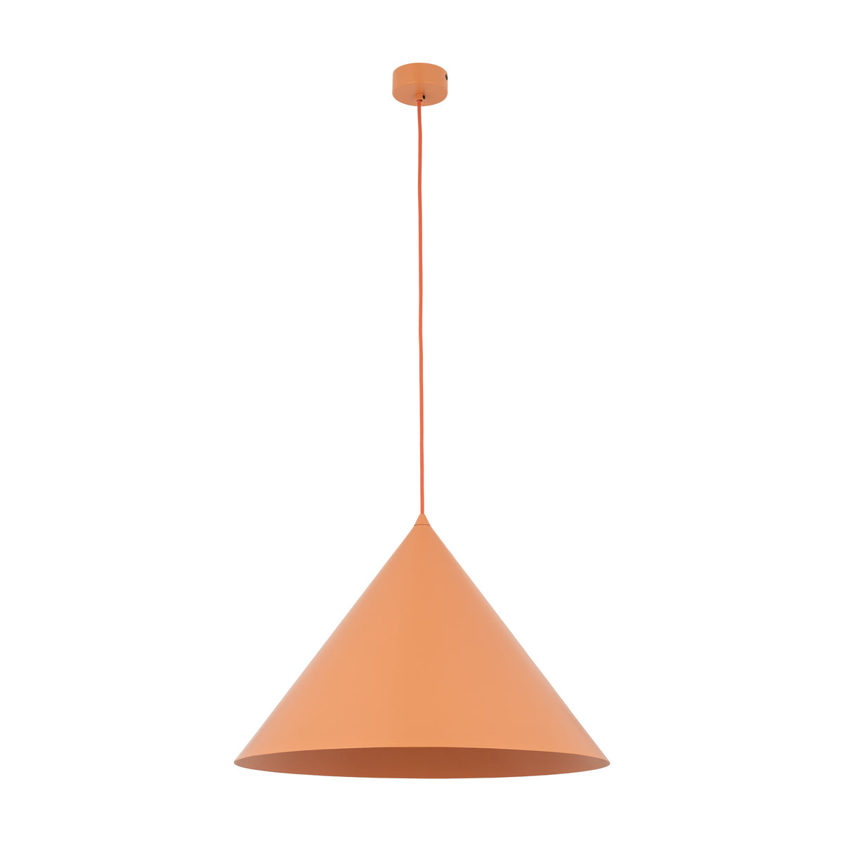 Pendul TK Lighting Cono XL, somon, 11386