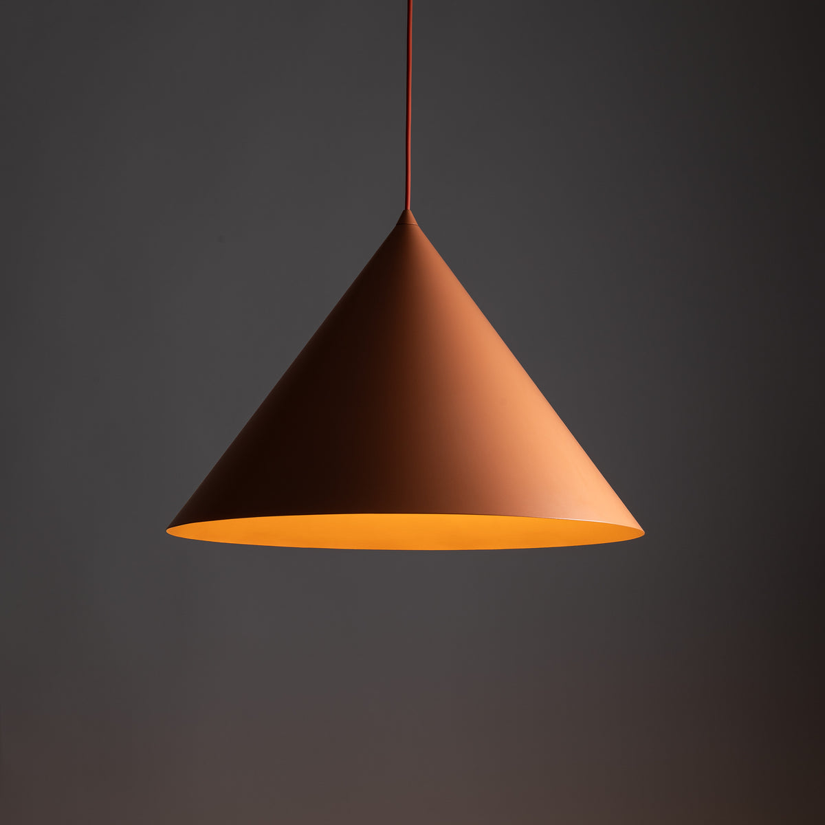 Pendul TK Lighting Cono XL, somon, 11386