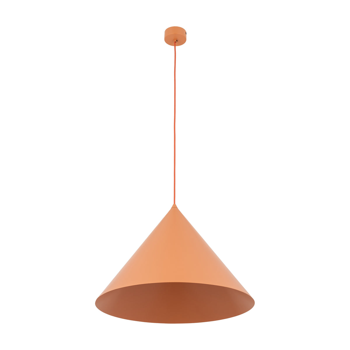 Pendul TK Lighting Cono XL, somon, 11386